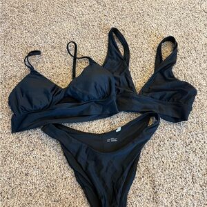 Aerie Black Bikini Set